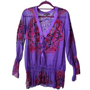 Hale Bob sheer top/tunic.